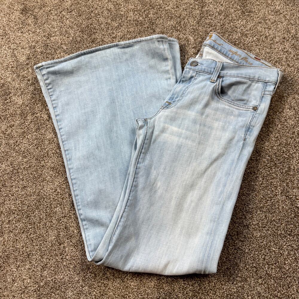 Citizens of Humanity Super Flare Jeans Size 28 Retro Low Rise Western Y2K - Picture 3 of 15